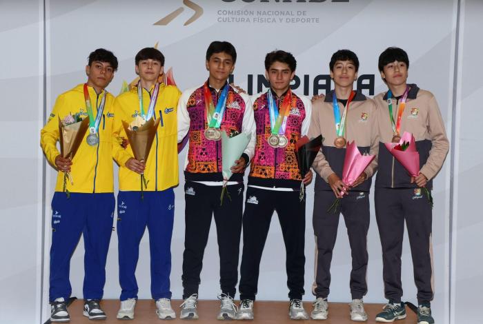Histórico 3er lugar para Michoacán en squash de la Olimpiada Nacional