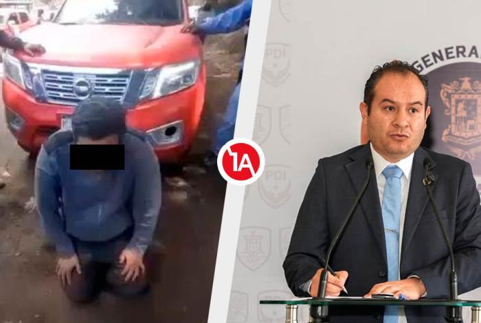Hombre en video difundido sí pertenecía a la Policía de Investigación, pero en 2024: FGE