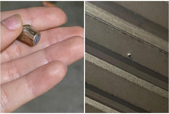 Hombre queda herido por presunta bala perdida en Apatzingán; otra bala cayó en un techo