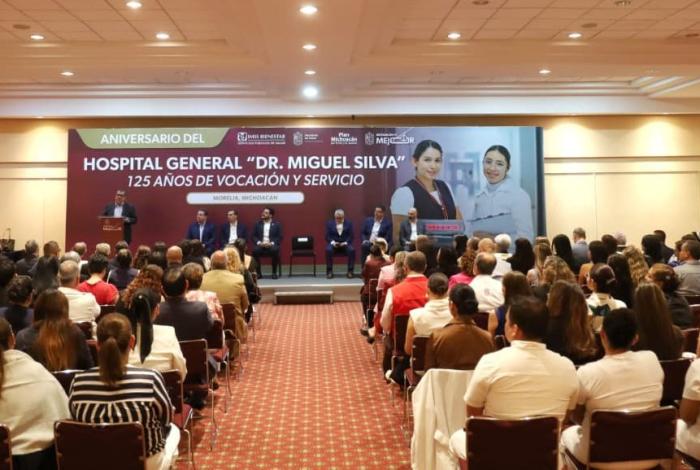 Hospital General Dr. Miguel Silva conmemora 125 años de atención médica en Michoacán