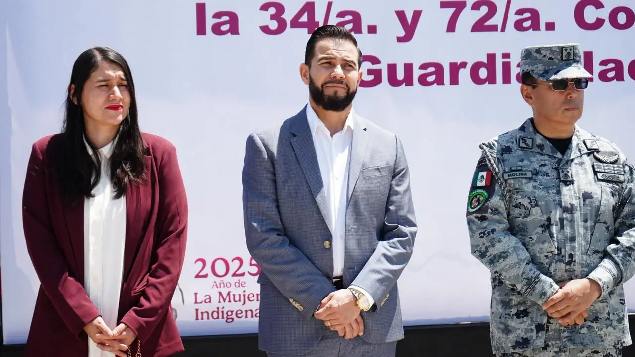 Huaniqueo participa en inauguración de instalaciones de la Guardia Nacional en Angamacutiro 