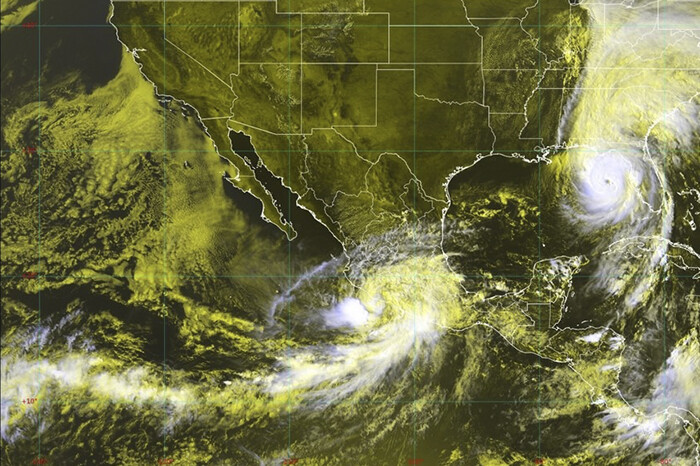 Huracán John se encuentra la tarde de hoy frente a las costas de Michoacán