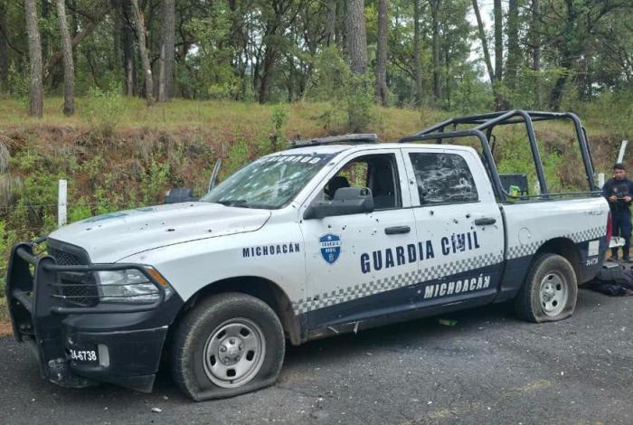 Identificada, célula responsable de at4que a Guardia Civil en Nahuatzen