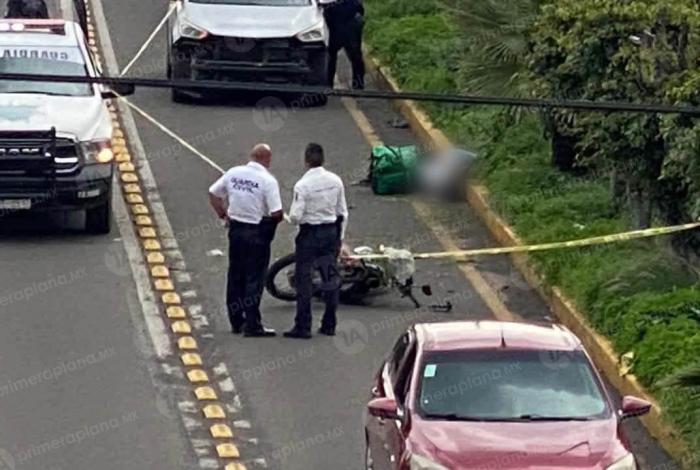 Identifican a joven motociclista atrop3llado en el Libramiento de Morelia