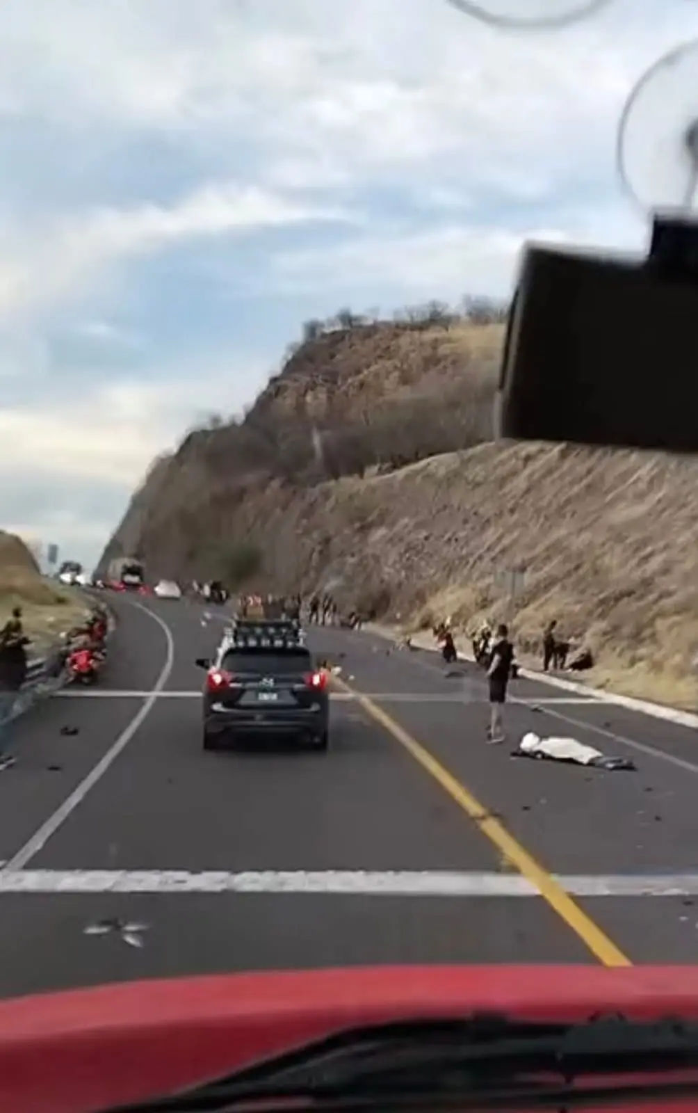 Identifican a pareja de motociclistas fallecida tras ser atropellada en la autopista Siglo XXI