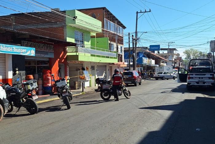 Identifican al carnicero asesinado en su local, esta mañana en Uruapan