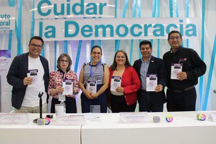 IEM presenta libro sobre promoción del voto en la FIL Gdl 2024