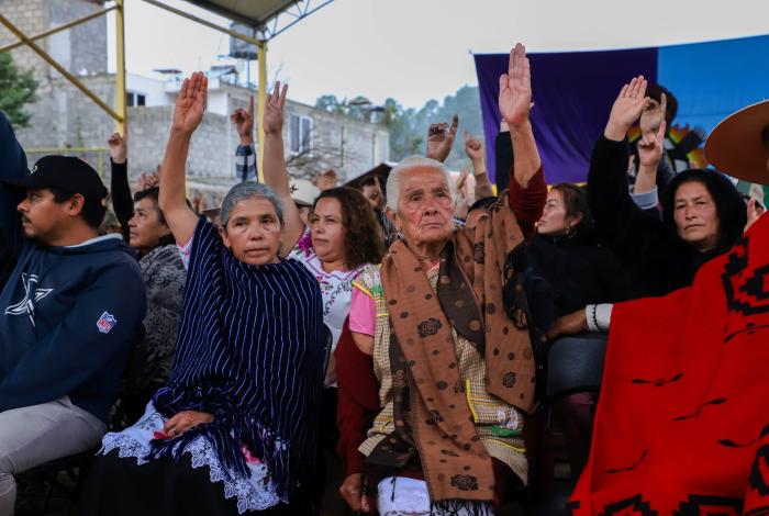 IEM realiza consulta sobre autogobierno a la comunidad de Chapa Nuevo