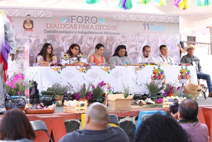 IEM y Consejo Supremo Indígena impulsan diálogo sobre autogobierno en Michoacán