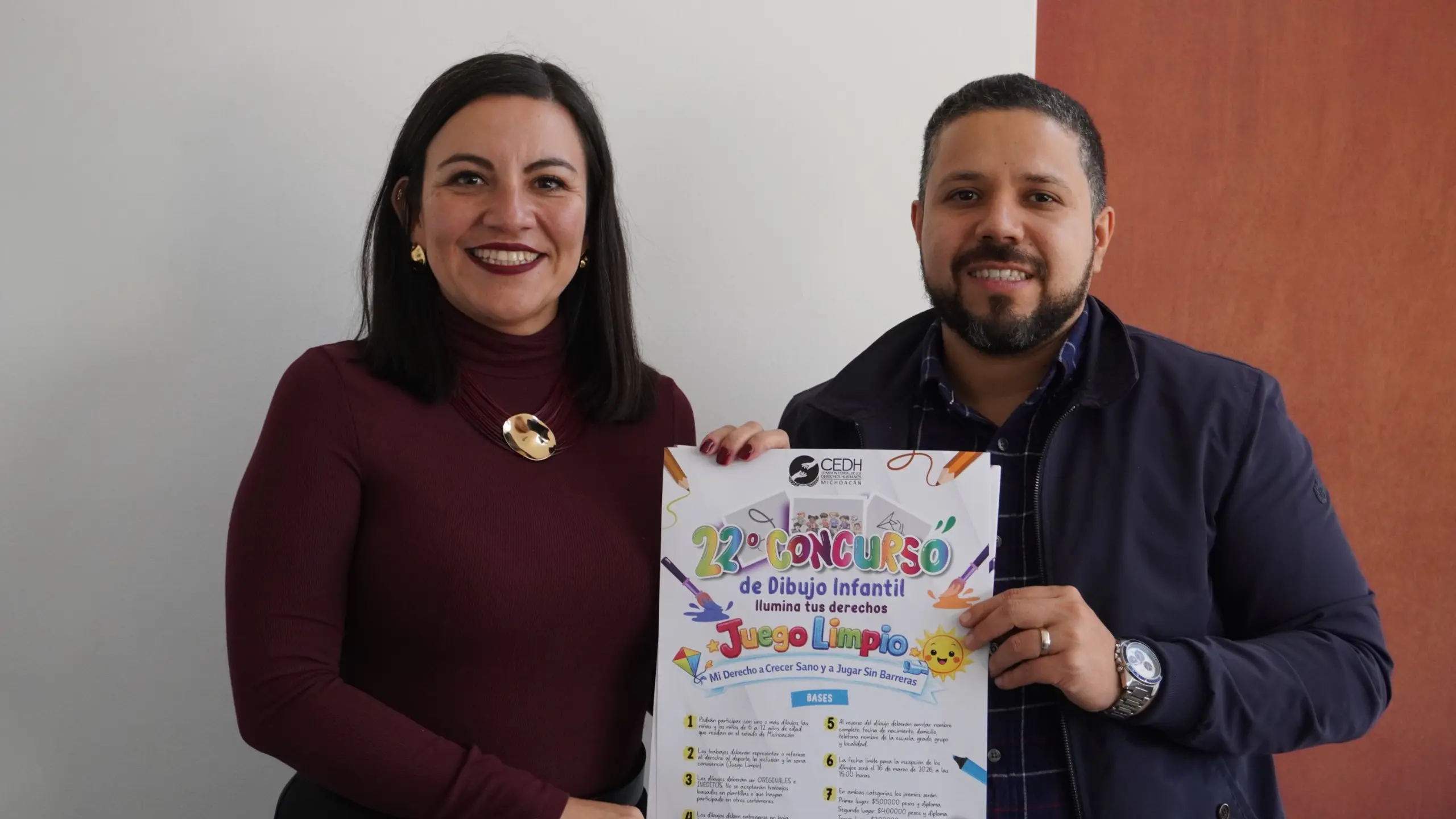 “Ilumina tus derechos”: invita CEDH a las infancias de Michoacán a dibujar el juego limpio y la inclusión