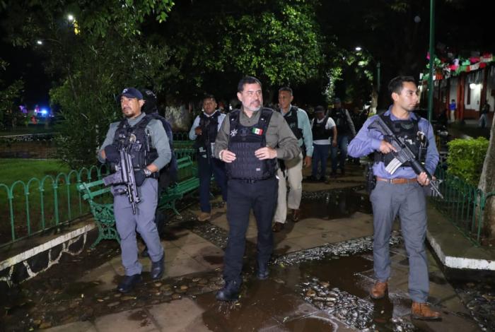 #Imágenes | La Secretaría de Seguridad Pública (SSP), fortalece esquema operativo en región Lacustre, encabezada por Juan Carlos Oseguera Cortés