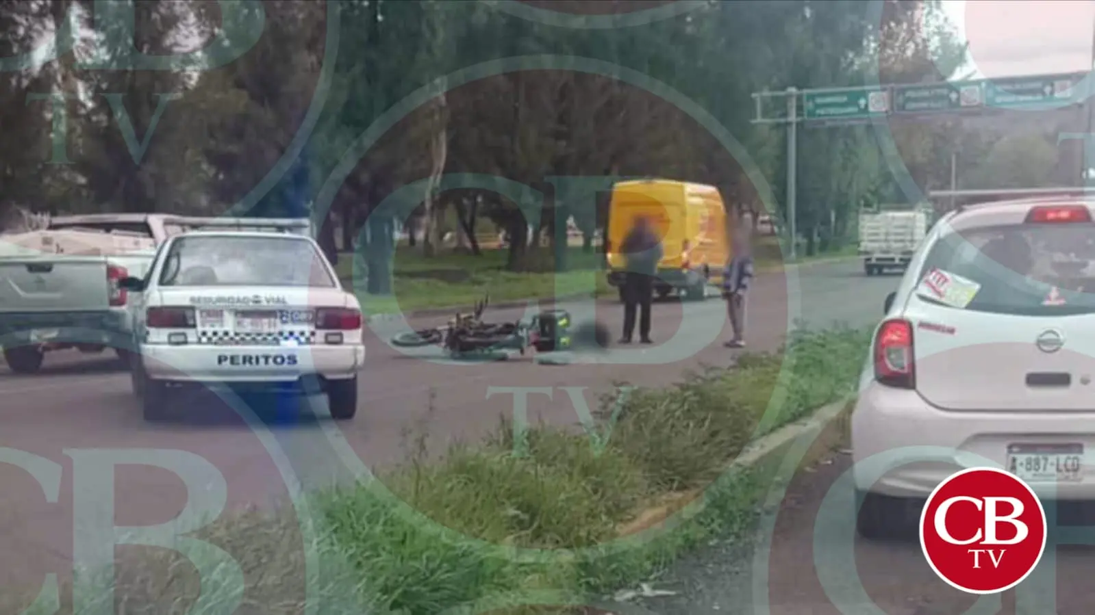 Imprudencia ocasiona choque múltiple en Morelia