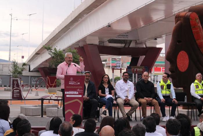 Inaugura Bedolla el Paso Eréndira: agilizará el tráfico y beneficiará a 195 mil morelianos