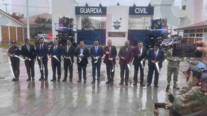 Inaugura Ramírez Bedolla nuevo Cuartel Valladolid de la Guardia Civil en Morelia