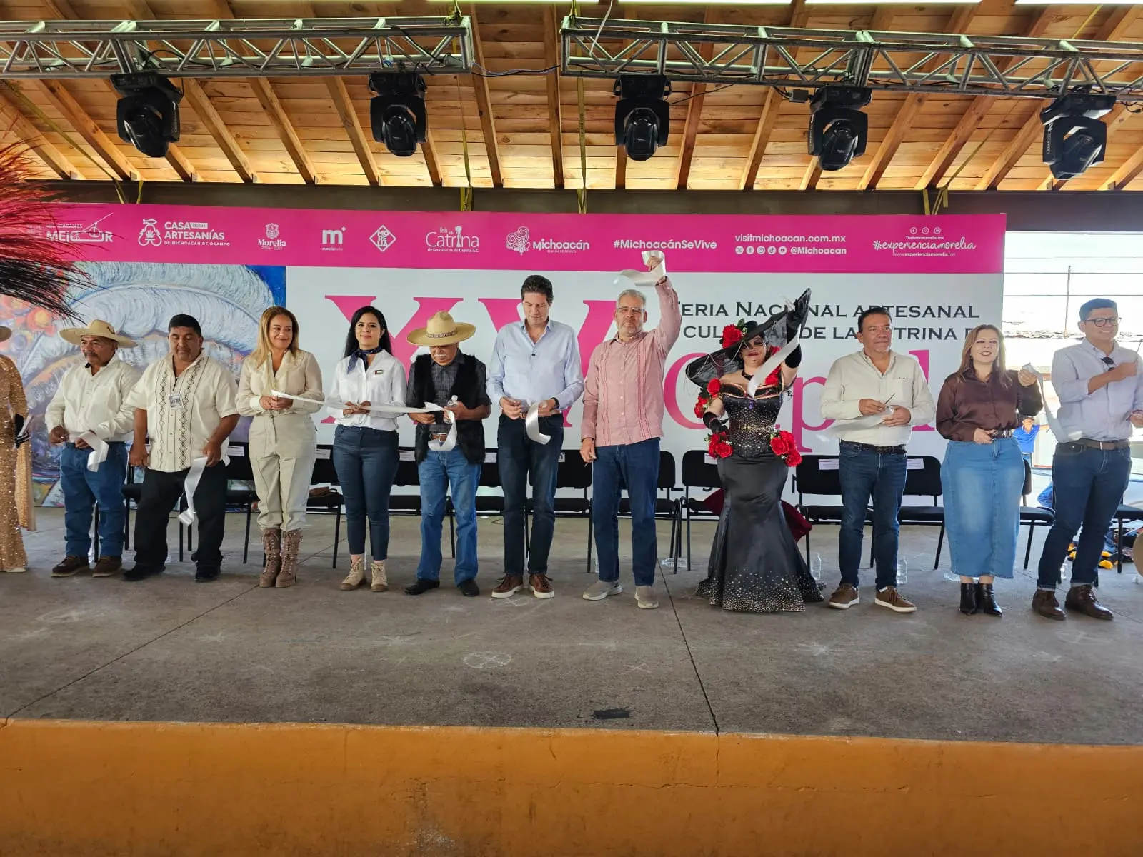 Inaugurada oficialmente la XV Feria de la Catrina de Capula