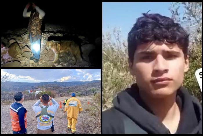Incansable búsqueda en Huandacareo para localizar a Benjamín de 15 años, extraviado desde el viernes