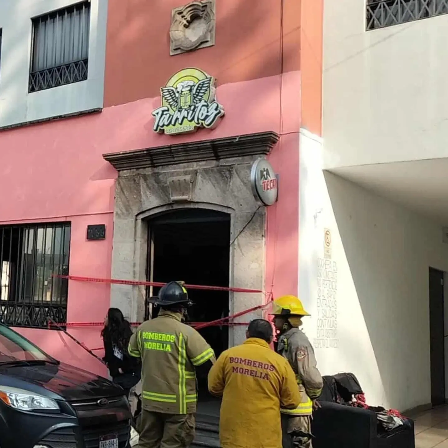 Incendio controlado en la colonia Cuauhtémoc