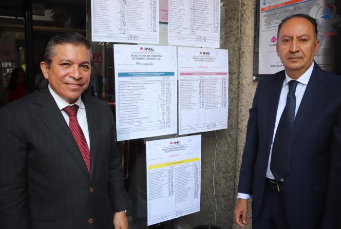 INE Michoacán, concluye cómputos de entidad federativa de la elecciónjudicial