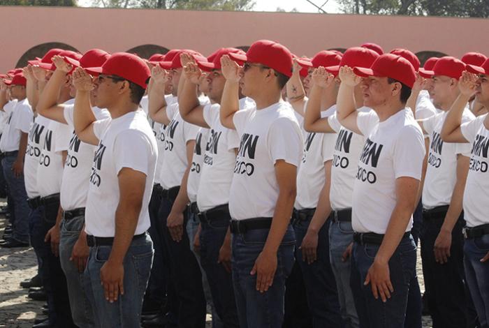 Inicia adiestramiento del Servicio Militar Nacional de jóvenes clase 2007 en Morelia