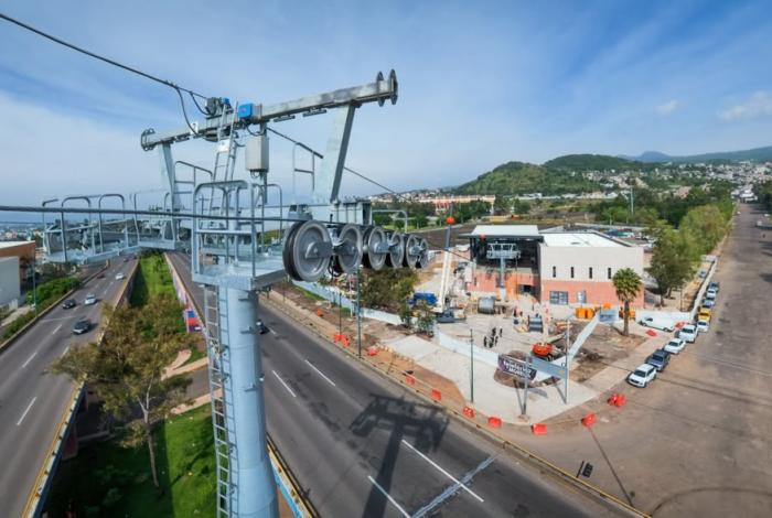Inicia colocación del cable portador-tractor del Teleférico de Morelia