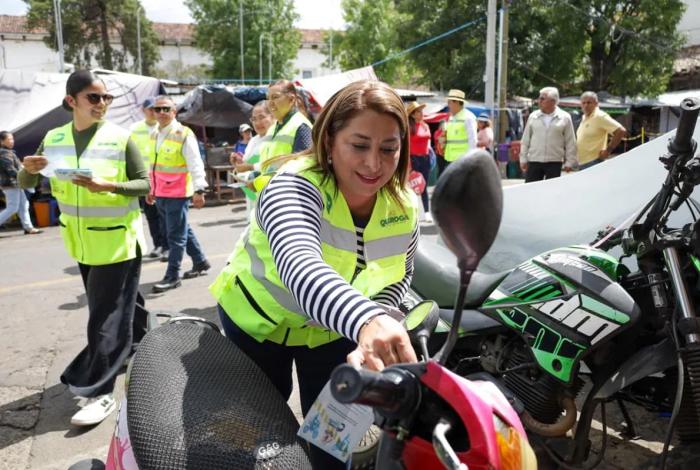 Inicia en Quiroga la campaña “Primero tu Casco” para fortalecer la seguridad vial