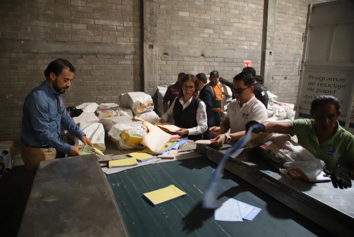 Inicia IEM la destrucción de documentación electoral de comicios judiciales