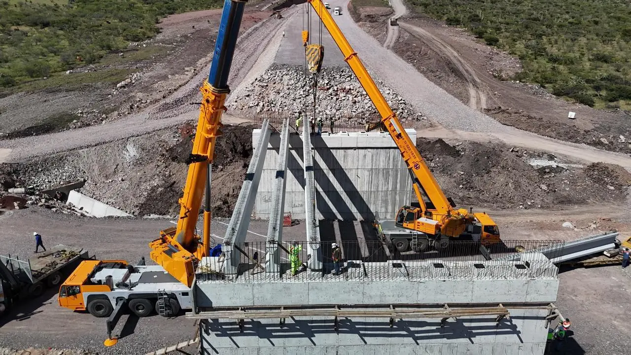 Inicia montaje de trabes en segmento 5 del segundo anillo periférico: Rogelio Zarazúa