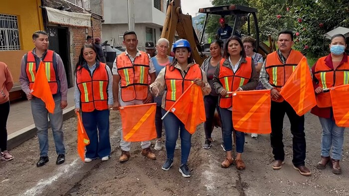 Inician la modernización del drenaje en El Cocupao de Quiroga para mejorar la calidad de vida