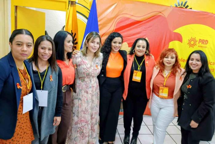 Instalan Buzón Naranja en el PRD Michoacán para combatir la violencia contra las mujeres