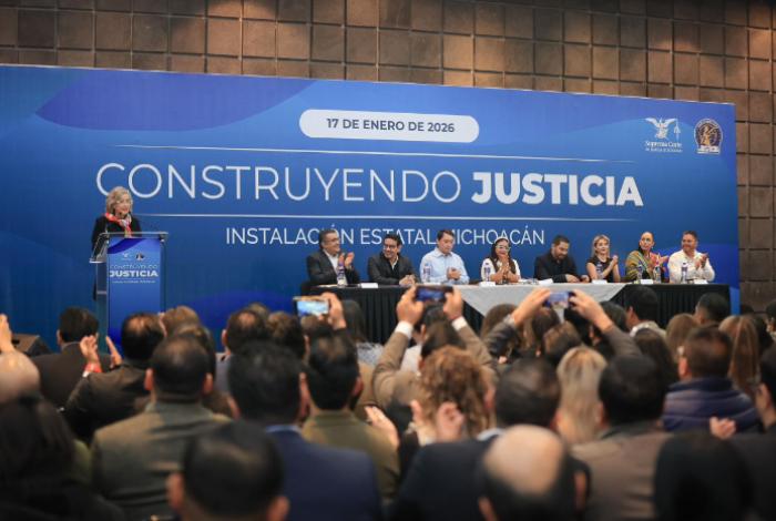 Instalan en Michoacán la asociación civil Construyendo Justicia; llaman a abrir el Poder Judicial a la ciudadanía