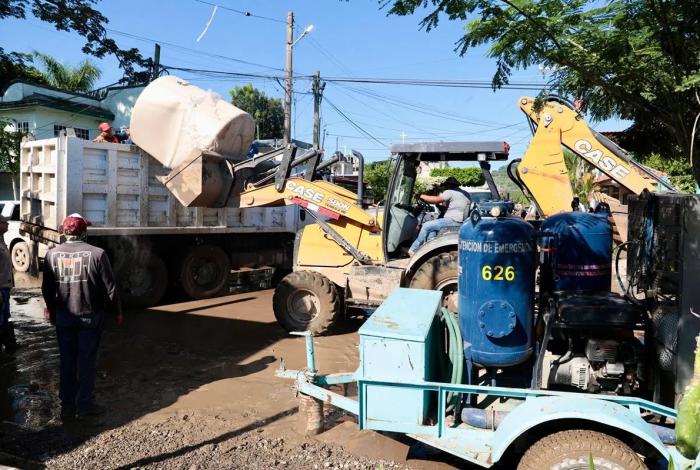 Inundaciones aíslan localidades en Tempoal y el norte del Estado de Veracruz
