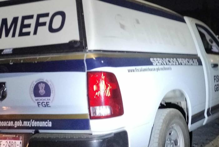 Investigan muerte de hombre encontrado entre brasas de una fogata en la población de Loma Caliente, Morelia