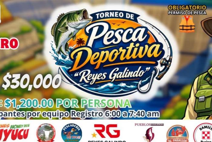 Invitan al Primer Torneo de Pesca Deportiva “Reyes Galindo