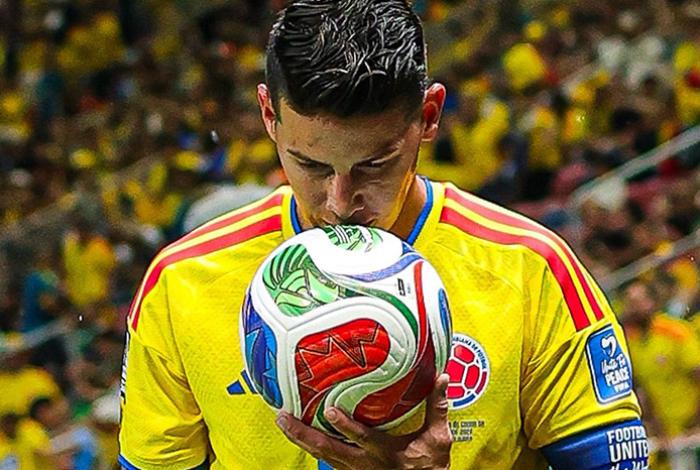 James Rodríguez anuncia su retiro de la selección colombiana