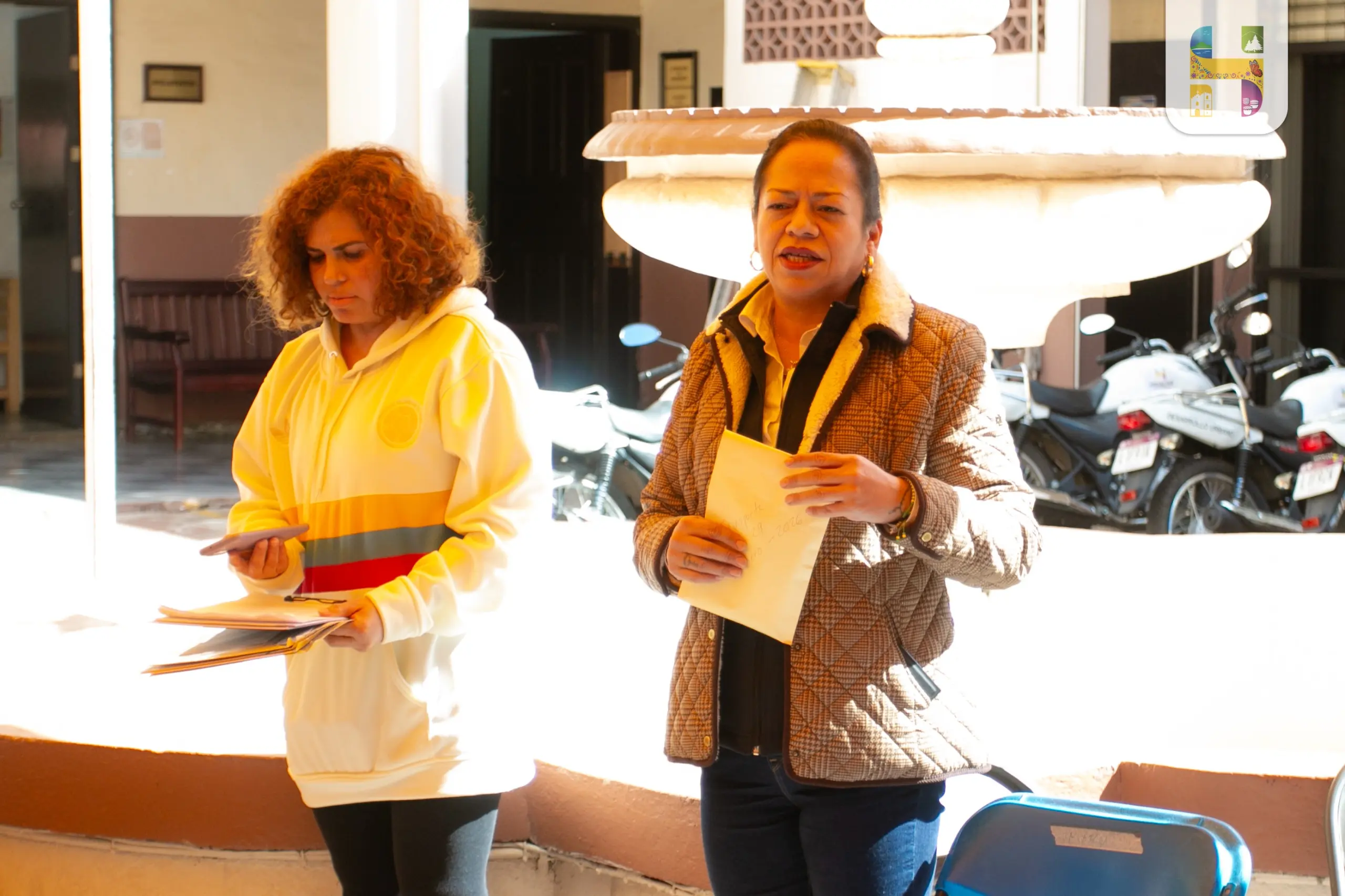 Jeovana Alcántar, recibió al grupo de 37 ciudadanos que realizaron su primer trámite para la obtención de visa dentro del Programar Reencuentro Familiar