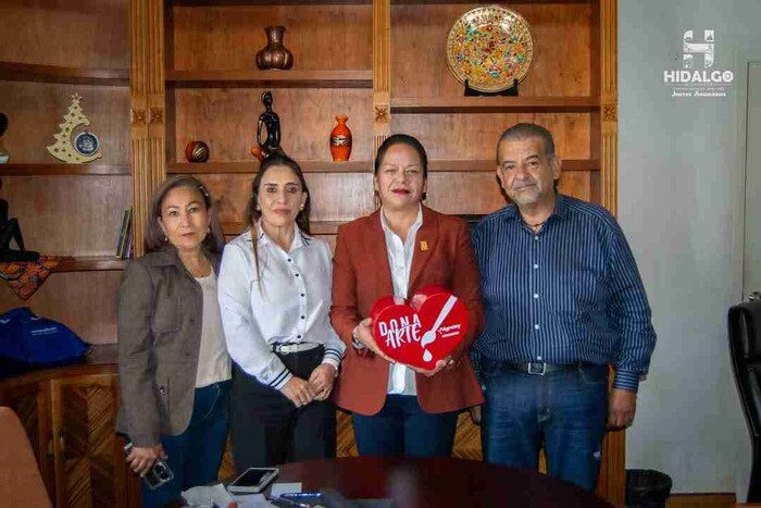 Jeovana Alcántar, se reunió con Eulalia García Pérez, Presidenta de la Fundación Donarte A.C.