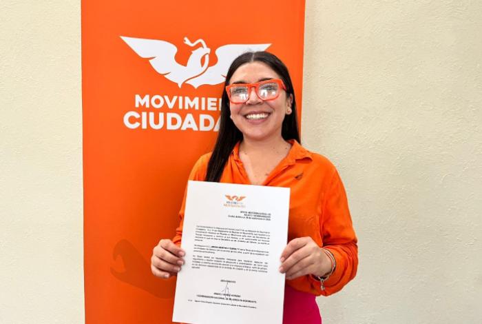 Jimena Berthely Durruty, es nombrada Secretaria Nacional de las Unidades de Género de Movimiento Ciudadano