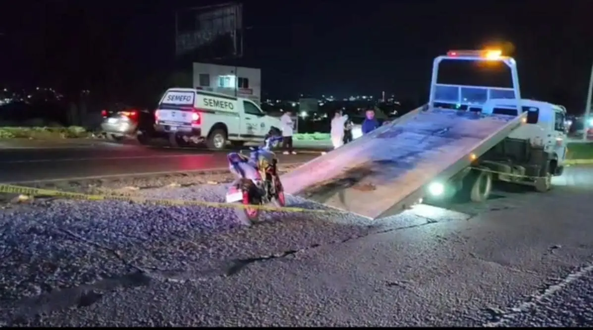 Joven motociclista pierde la vida en Morelia