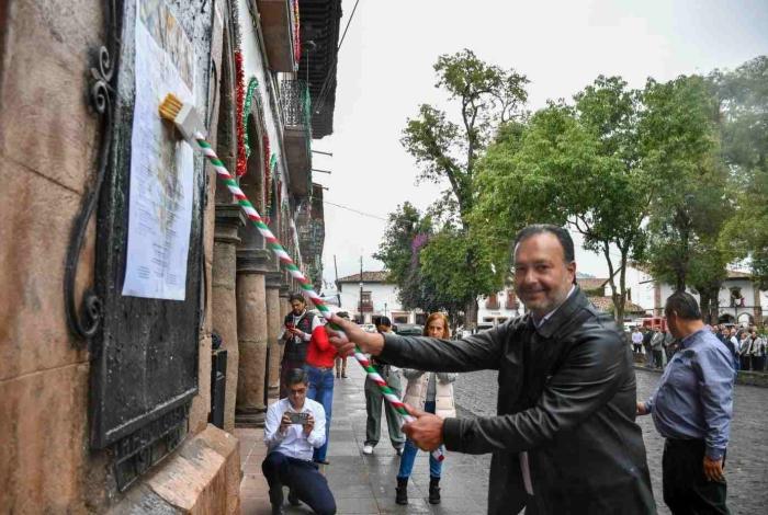 Julio Arreola Encabeza el Inicio de las Fiestas Patrias 2025 en Pátzcuaro