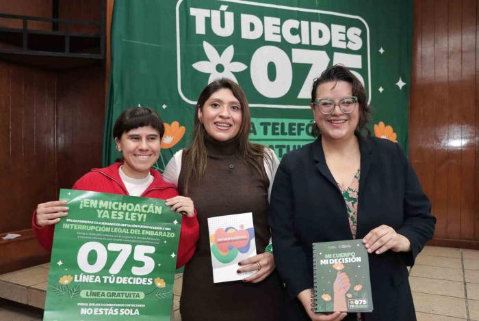 Justicia reproductiva para todas; Michoacán es hoy el lugar más seguro para decidir