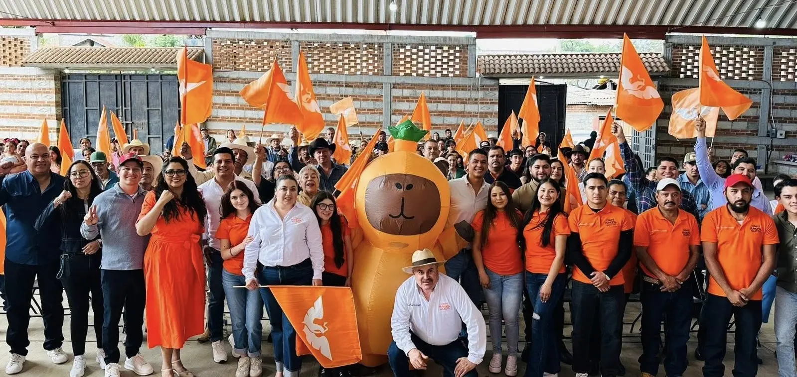 La Fuerza Naranja fortalece su presencia con la instalación del Comité en Acuitzio, la alternativa que crece