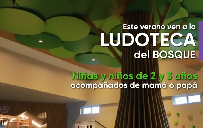 La Ludoteca del Bosque Cuauhtémoc abre sus puertas para los más pequeños este verano