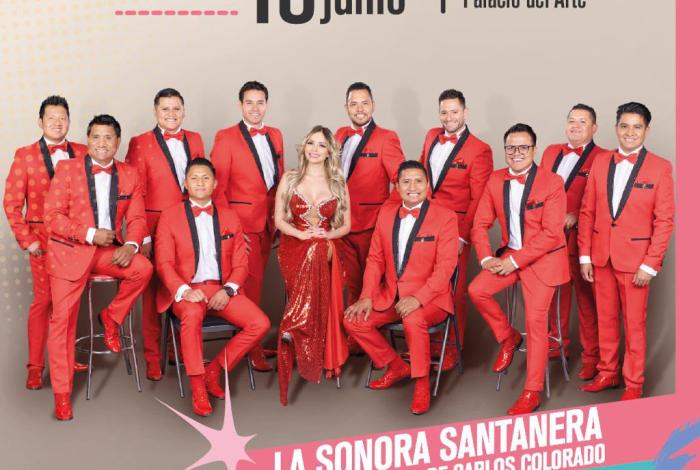 La Sonora Santanera de Carlos Colorado ofrecerá mañana concierto gratuito en el Palacio del Arte