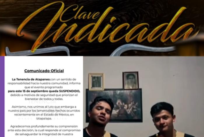 La Tenencia de Atapaneo, de Morelia, también suspende evento de fiestas patrias