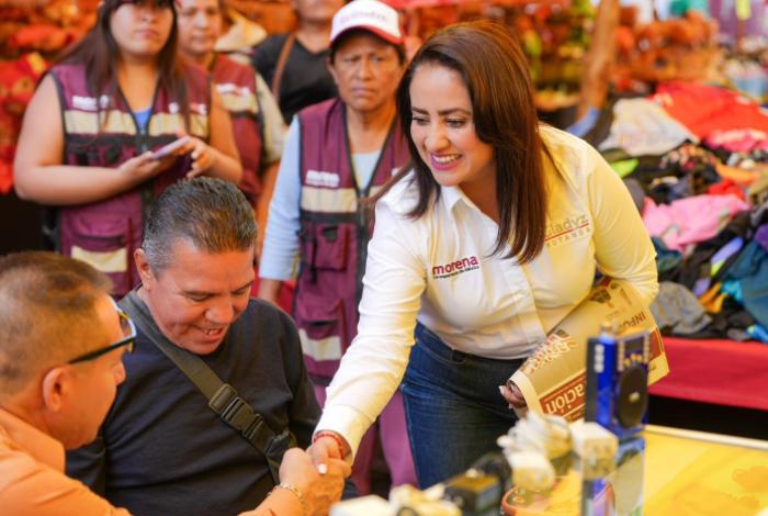“La transformación se defiende caminando con el pueblo”: Gladyz Butanda