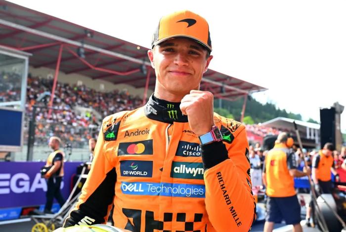 Lando Norris se lleva la pole en el Gran Premio de Bélgica 2025