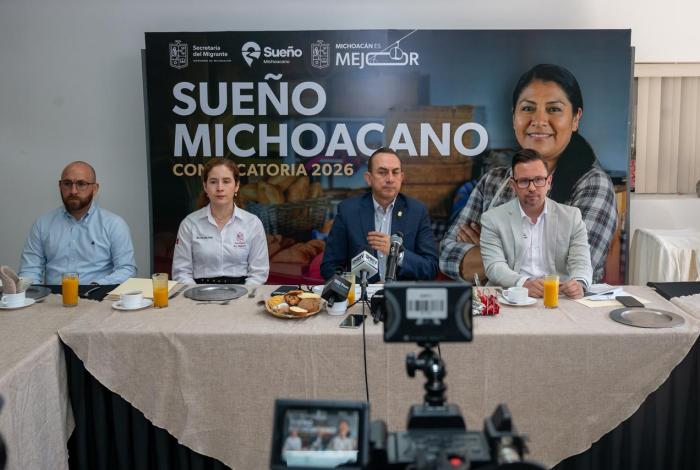 Lanza SeMigrante convocatoria de ‘Sueño Michoacano’ para impulsar autoempleo