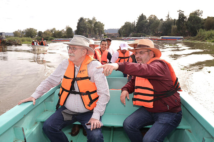 Larga vida al lago de Pátzcuaro; Gobierno estatal y Sader continúan acciones para su recuperación