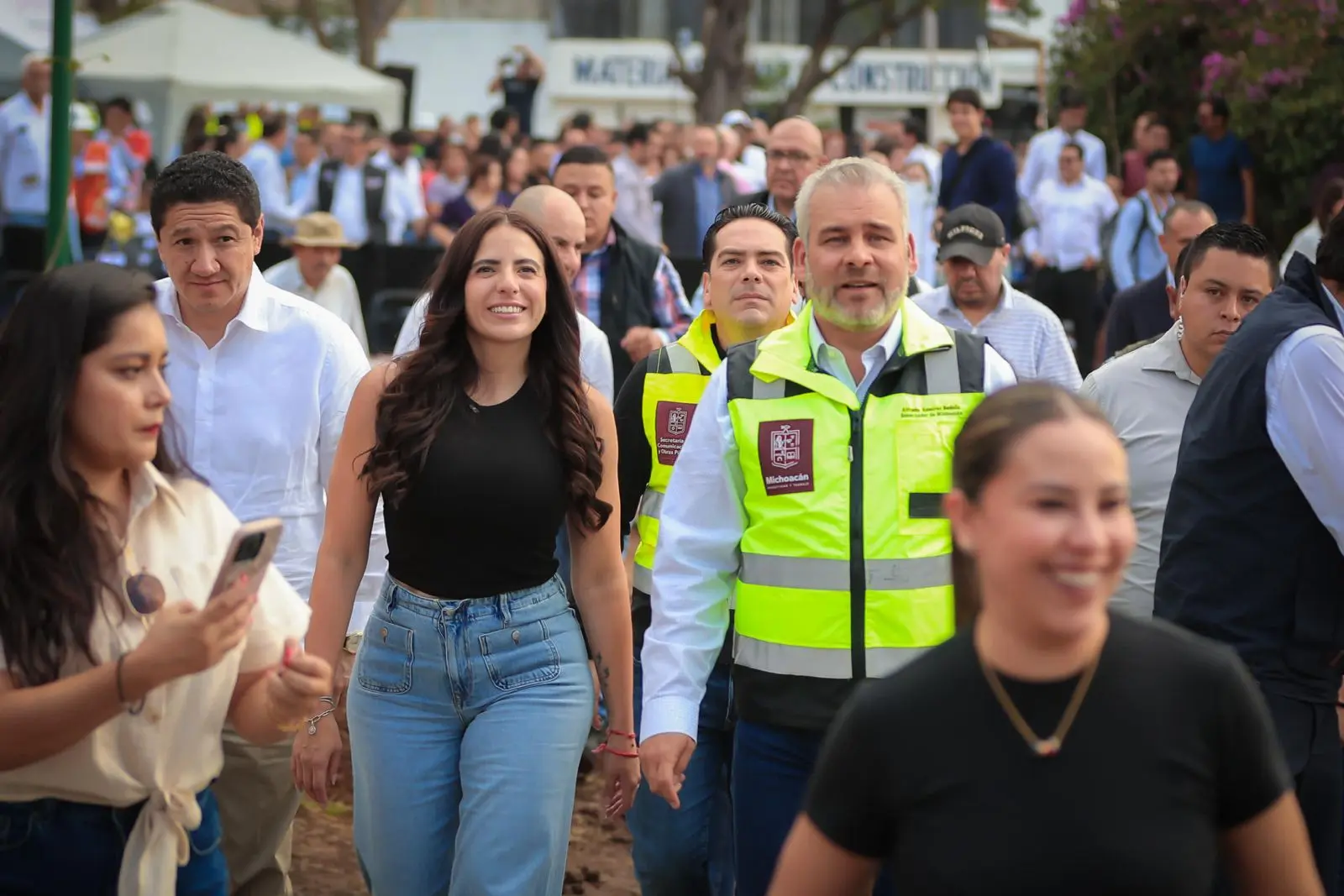 Las grandes obras también son justicia para las familias de Morelia: Giulianna Bugarini