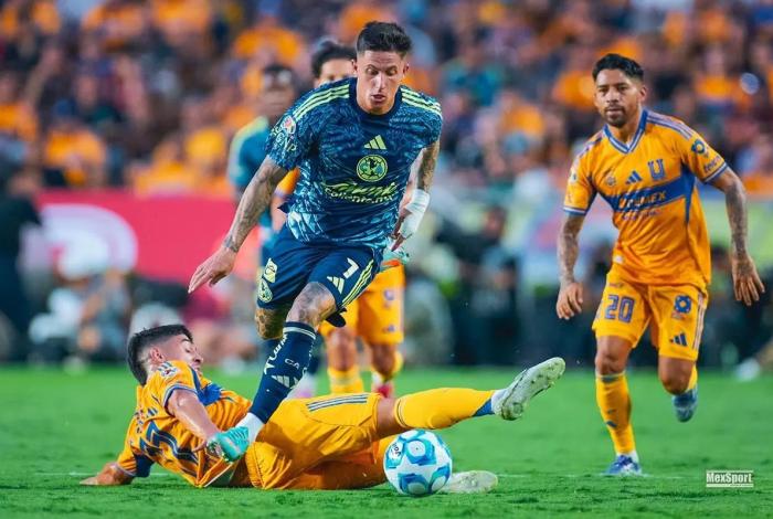 Las Águilas del América retoman el vuelo al vencer 3-1 a Tigres en el ‘Volcán’